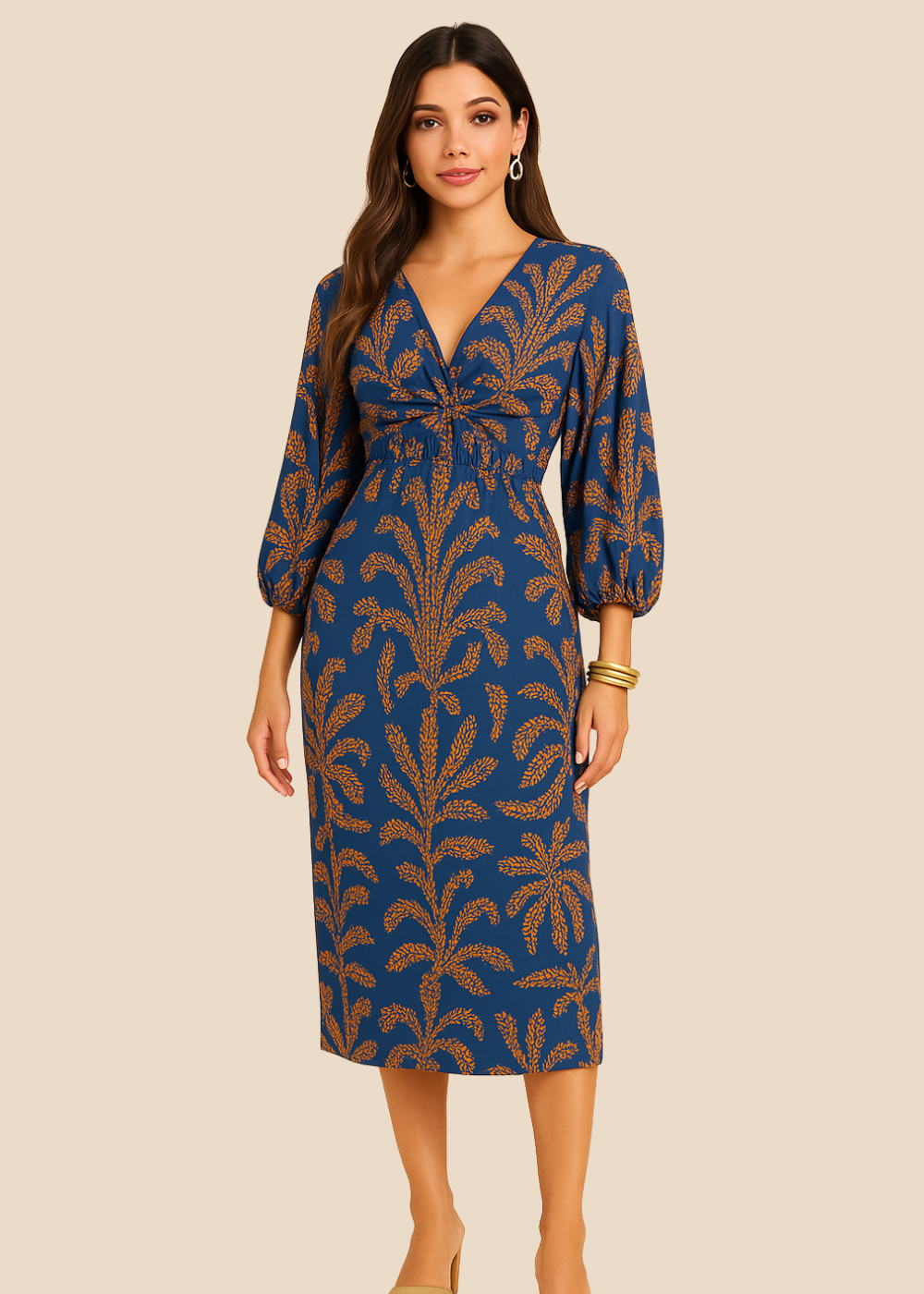 Anika | Women's Boho Casual Wrap Style Dress