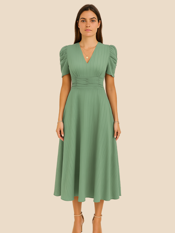 Kamira | Women's Wedding Guest Midi Dress