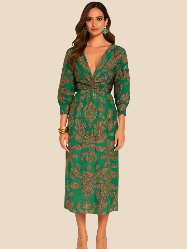 Anika | Women's Boho Casual Wrap Style Dress