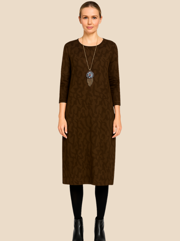 Aria | Women's Elegant Winter Dress with Pockets