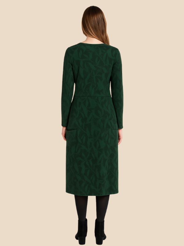 Aria | Women's Elegant Winter Dress with Pockets