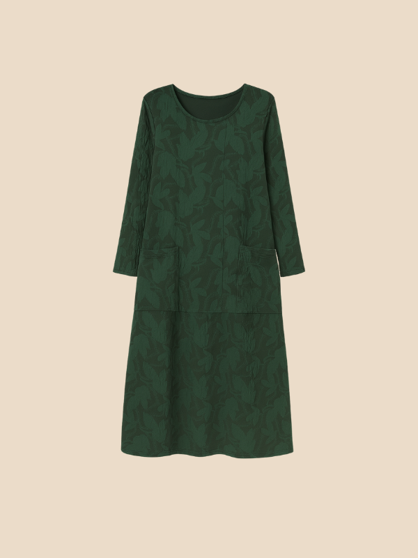 Aria | Women's Elegant Winter Dress with Pockets