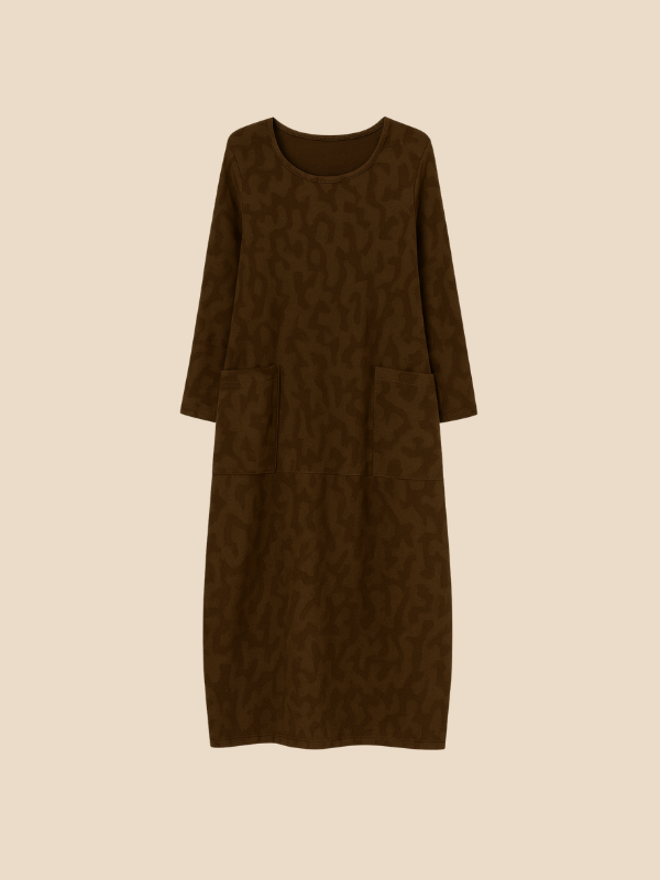 Aria | Women's Elegant Winter Dress with Pockets