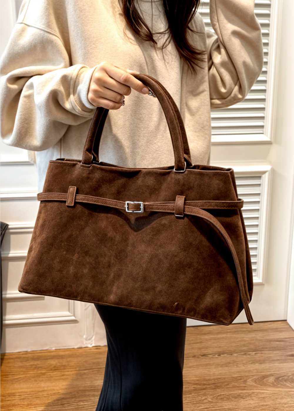 The C25 | Women's Suede Bag