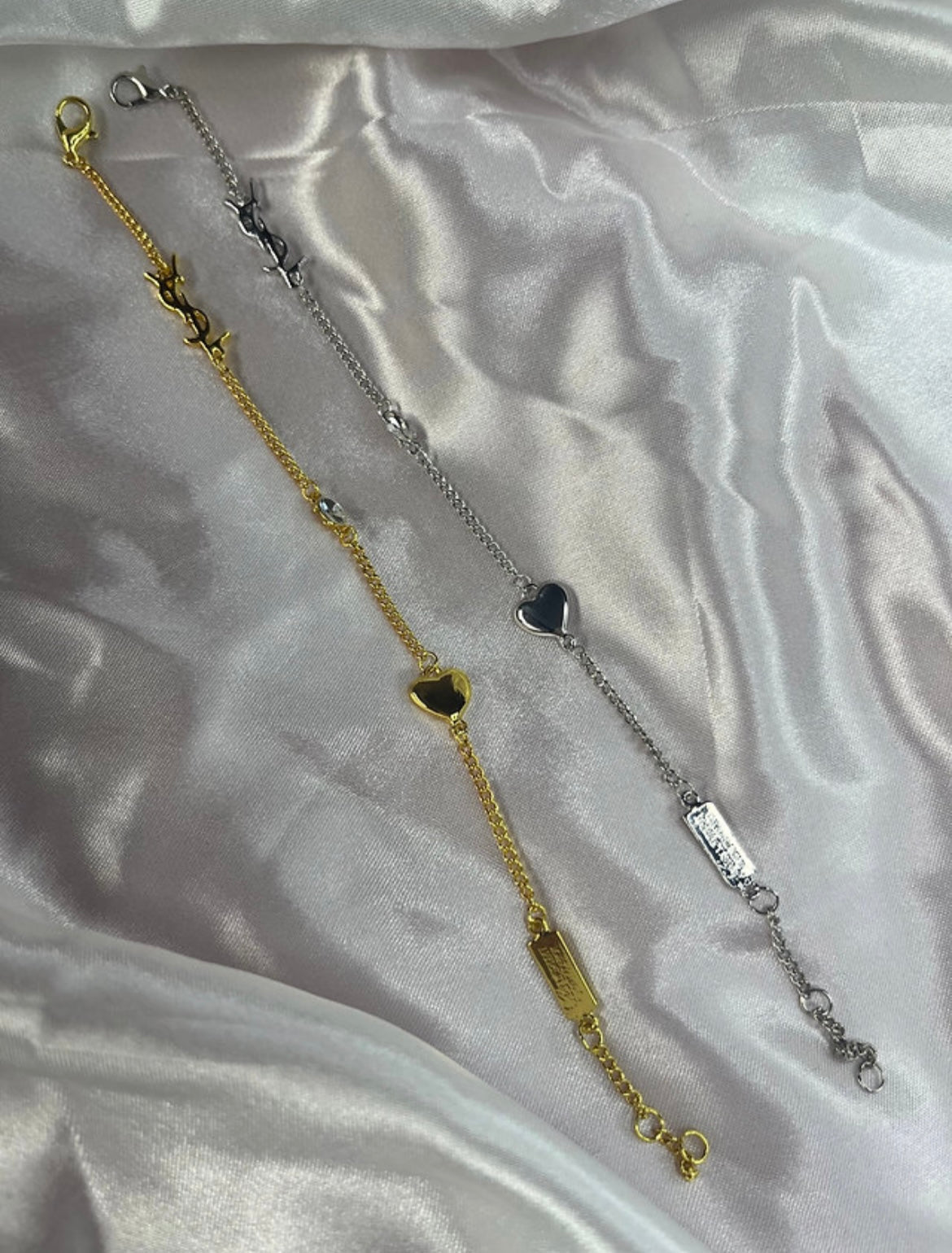 Ysl Heart Bracelet
