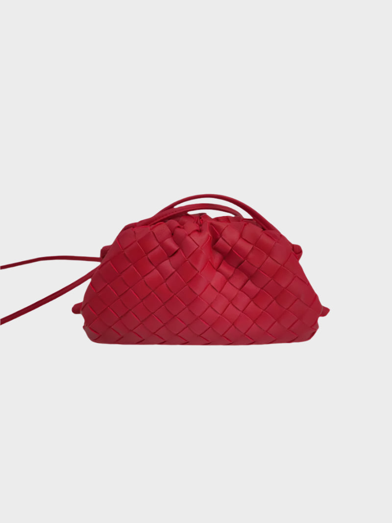 Amelia | Mini Woven Vegan Leather Bag for Women